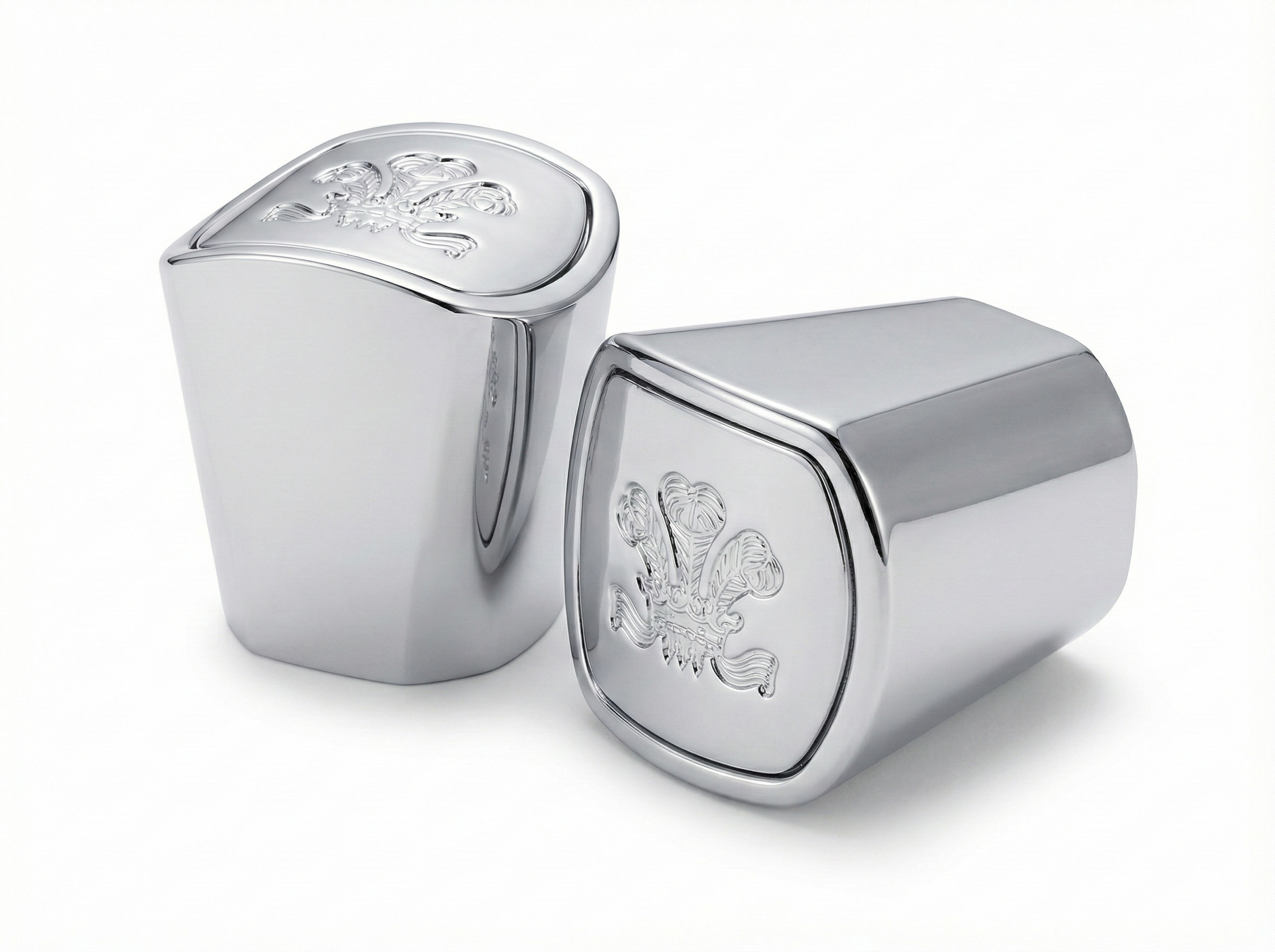 Heavyweight Silver Metal Replacement Cap - Compatible with 3rd Gen Silver Mountain Water, Avnts Cologne, VIW, OV, RW