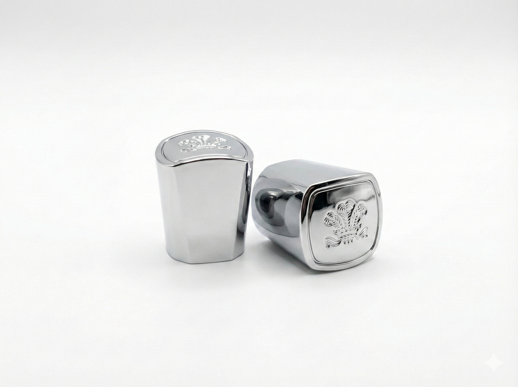 Heavyweight Silver Metal Replacement Cap - Compatible with 3rd Gen Silver Mountain Water, Avnts Cologne, VIW, OV, RW