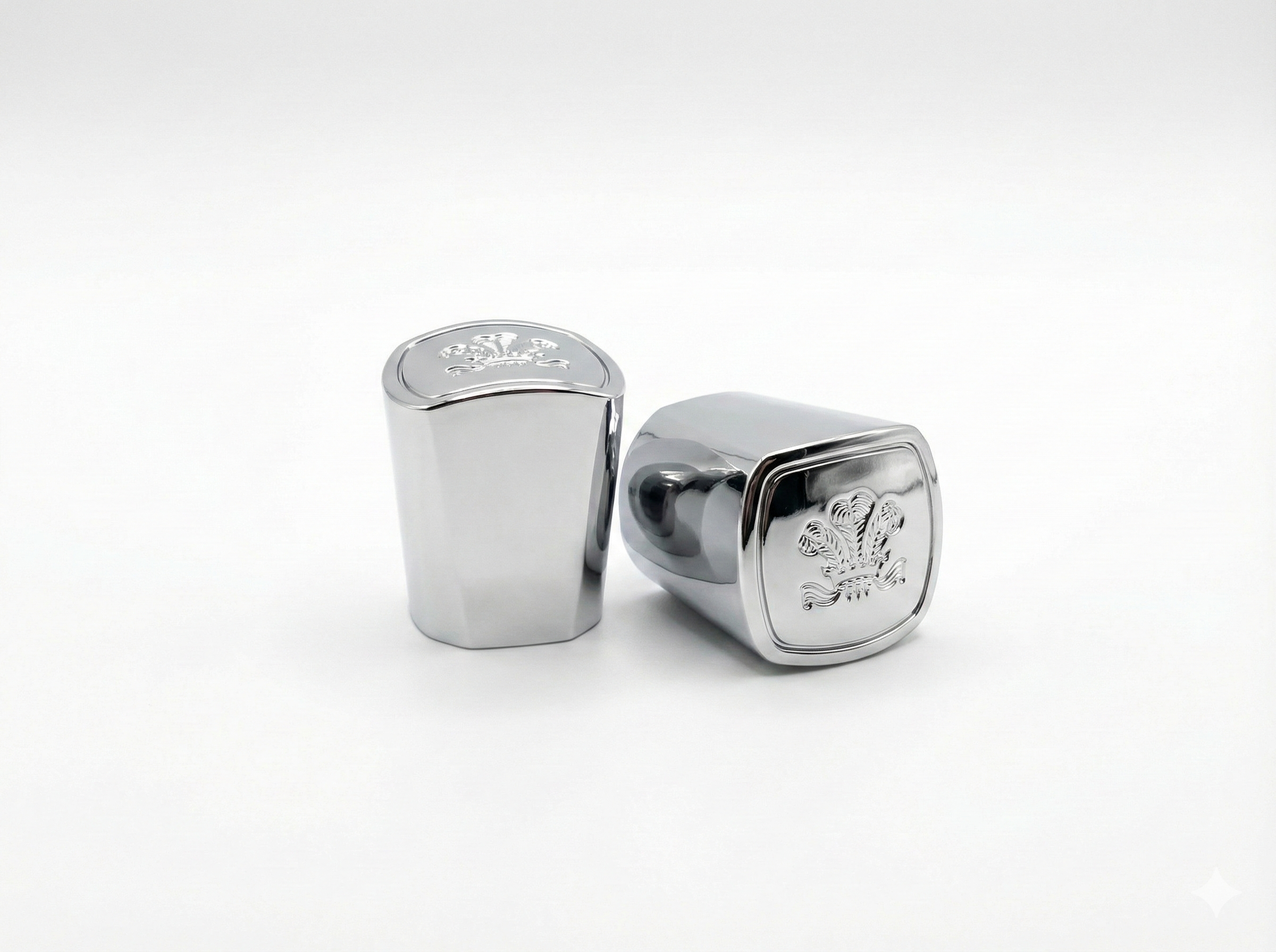 Heavyweight Silver Metal Replacement Cap - Compatible with 3rd Gen Silver Mountain Water, Avnts Cologne, VIW, OV, RW
