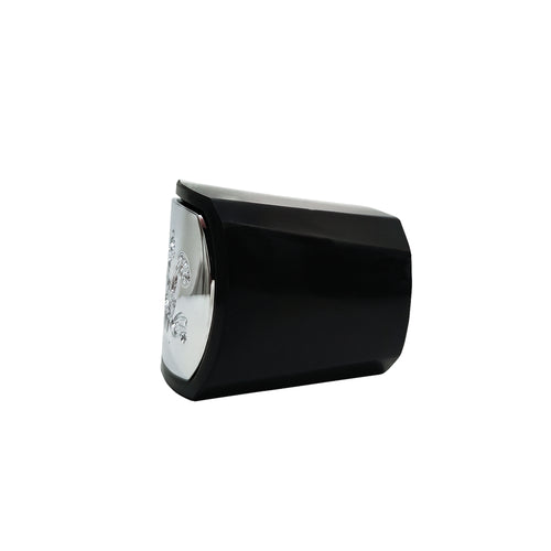 Premium Replacement Plastic Cap Compatible with AVT - Black & Silver (50ml/100ml)