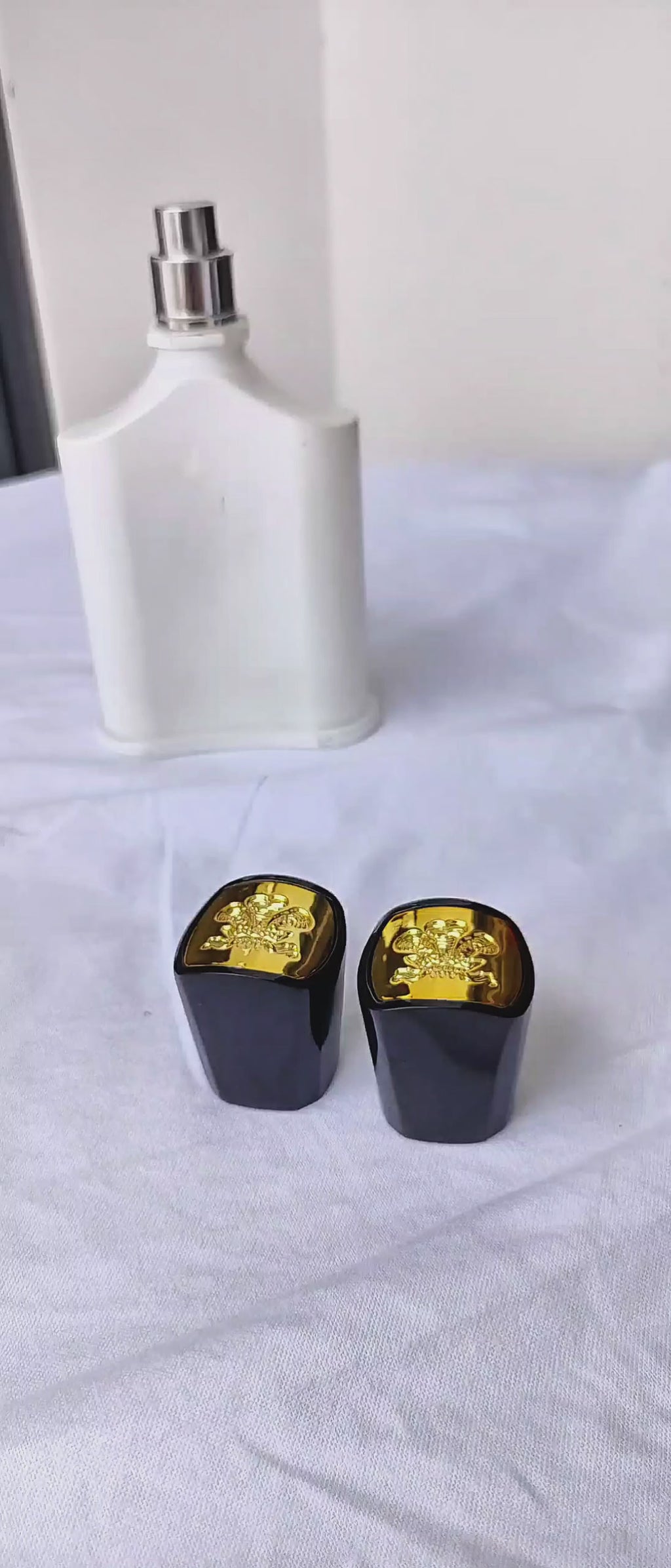 Heavyweight Black Gold Metal Replacement Cap - Compatible with 3rd Gen Green Irish Tweed, Royal Oud
