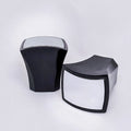 Premium Classic Style Black & Silver Plastic Replacement Cap Fits AVT (120ml / 100ml - 3rd Gen)