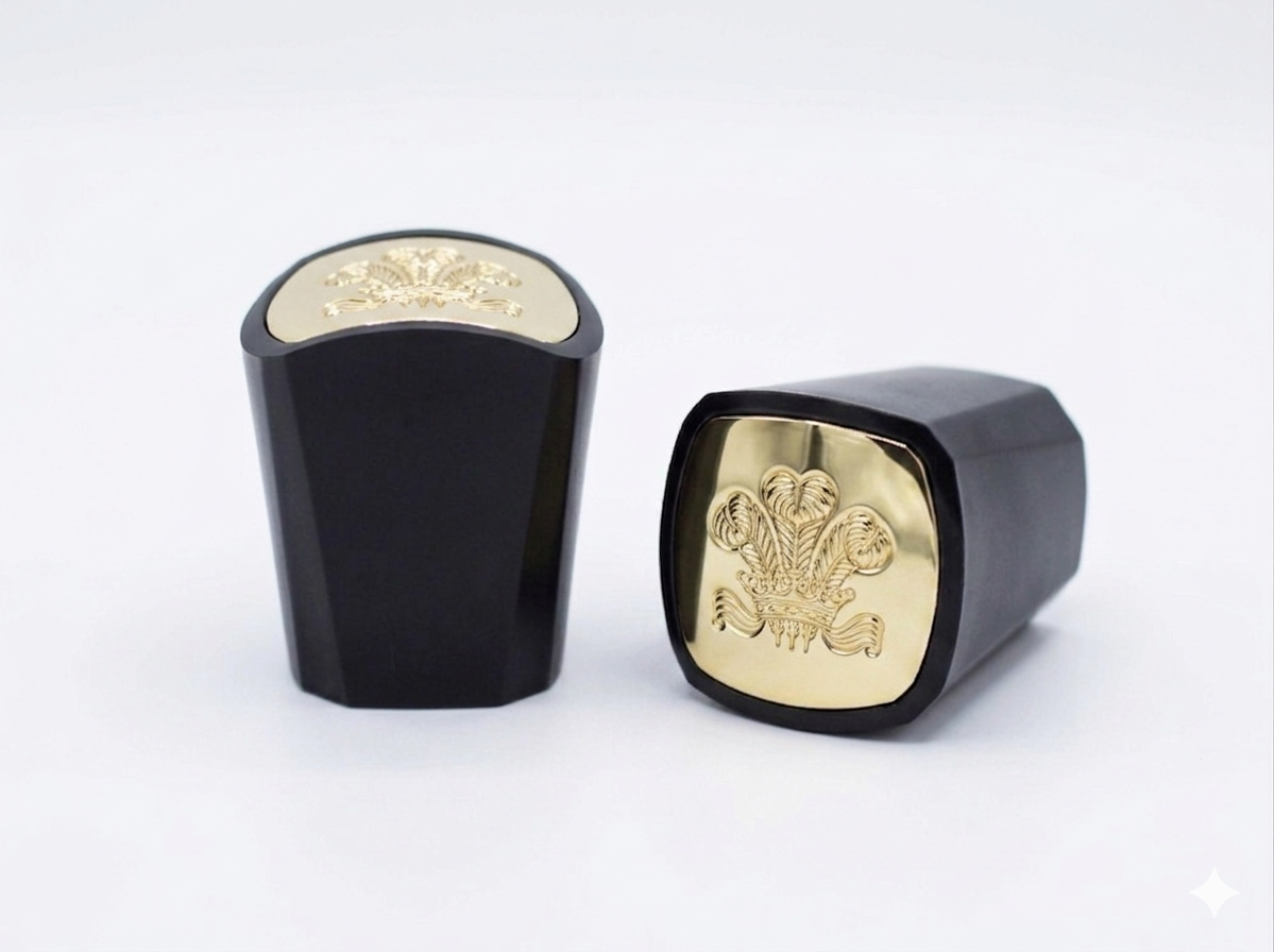 Premium Black & Gold Replacement Plastic Cap - Compatible with GIT, R.Oud (100ml / 50ml)