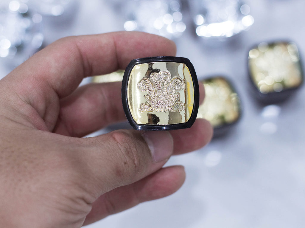 Premium Replacement Plastic Cap Compatible with GIT & Royal Oud - Black & Gold